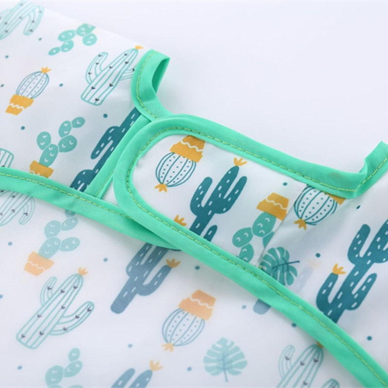 Avental de manga comprida para bebês - Gifts online
