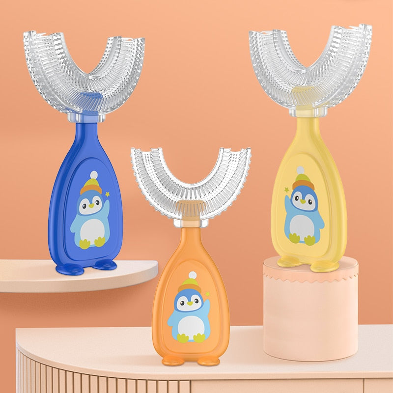 Escova de dentes infantil - em formato de U - Gifts online